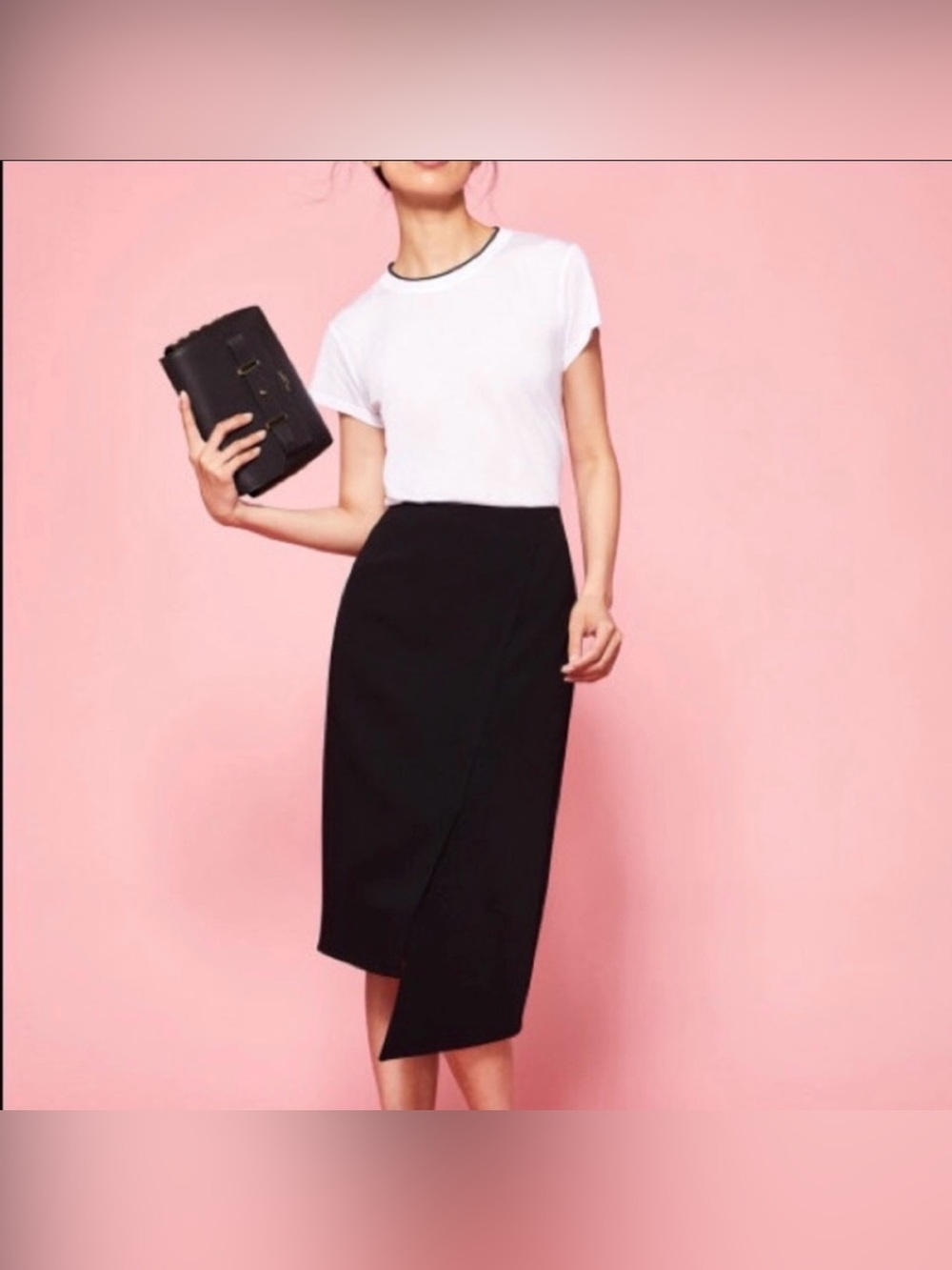 Ted Baker London Asymetrical Hem Pencil Skirt